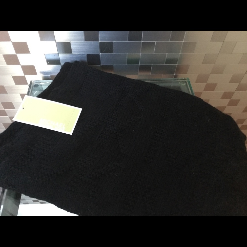 Black MK Scarf